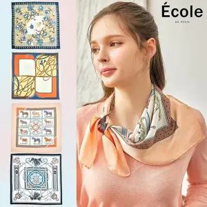 26SS 에꼴드파리 실크터치 스카프 1종