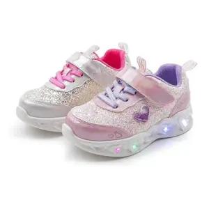 풋풋 샤이니 워터비즈 하트 LED 아동 라이트운동화