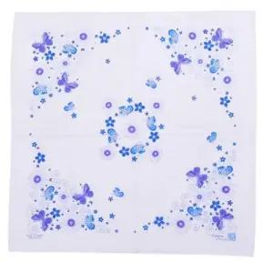 가제 손수건 꽃무늬 패턴 다용도 소형 emb2+7yEQ