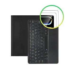 아이패드 프로13 M5 터치패드 키보드 케이스+강화유리 유리필름