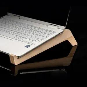 ( )초경량 원목 간편 휴대용 노트북 패드 쿨러 거치대 스