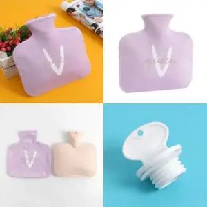 보온 물주머니 800ml 퍼플 허리 무릎