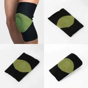 1p 밴드 쿠션 무릎 보호대 그린 M 배구무릎보호대 축구무릎보호대