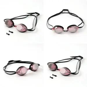 미러코팅 물안경 레드 물놀이 수경