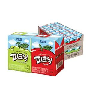 피크닉 청포도 200ml 24개 + 피크닉 사과 200ml 24개