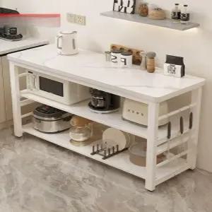 주방 수납장 홈카페 수납 벽걸이 선반 철제 작업대 홈바