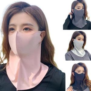 더운 날씨 여름 여름 야외 스포츠 페이스 마스크 캠핑을위한 통기성 A5KE