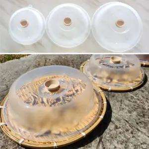 (힘찬)음식 커버 3종 반찬 그릇 뚜껑 전자레인지 덮개 보관 대형 다용도 주방 냄새차단 세트 위생 벌레 야