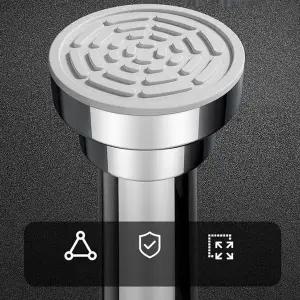 무타공 압축봉 옷걸이 80CM 100CM 120CM 150CM 실용형 옷봉 베란다봉