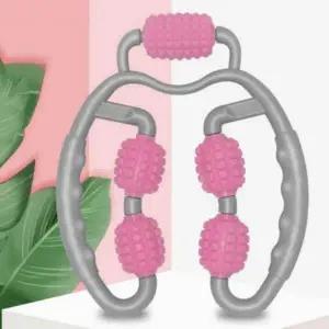 [셀러에이드]WL 셀프 허벅지 승모근 팔 롤러 롤링 마사지 5구