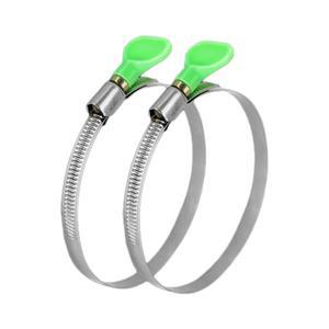 조정 가능 호스 클램프 304 스테인레스 스틸 후프 나사 밴드 자동차  파이프 클립 웜 기어 고정 도구 90mm-