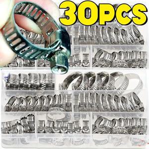 조정 가능 스테인레스 스틸 스크류 밴드 호스 클램프 자동차  튜브 파이프 웜 기어 플라이어 도구 수도꼭지