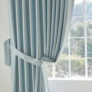 소프트 아일렛 암막커튼 대형세트 450cm(225x235 2장) 4색상 +끈2, 후사고리2