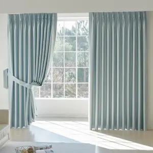 소프트 나비주름 암막커튼 중형세트 300cm(150x230 2장) 4색상 +끈2, 후사고리2, 핀