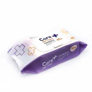 물티슈 캡형 45매 간병용 휴지 물티슈 요양원 신생아 티슈 간병 노인