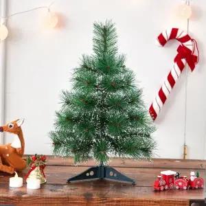 솔잎 40cm 눈꽃솔잎 마스 솔잎눈꽃 눈꽃 마스츄리 뉴 탁상