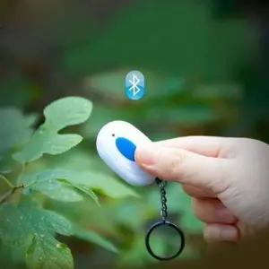 [골드스마일]리모콘 무선 셀카버튼 핸드폰 셀카 화이트 블루투스