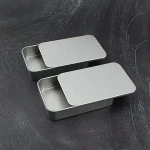 [골드스마일]슬라이딩 미니 틴케이스 수납 케이스 2개