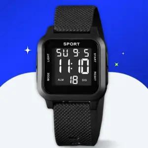 전자 뉴 스퀘어 정장 패션 디지털 학생 남자 남성 여성 여자 남자시계 남성시계 손목시계