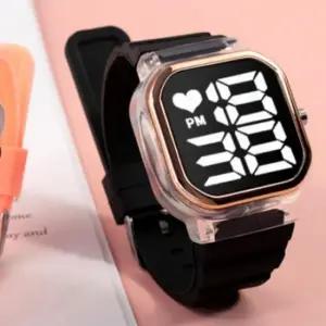 LED 디지털 스크린 남자 여자 컬러 패션 손목 시계 LED손목시계 디지털손목시계