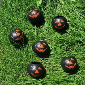 소 6개입 파티장식 할로윈파티장식 홈파티소품 할로윈파티소품 할로윈 홈파티 블랙호박바구니