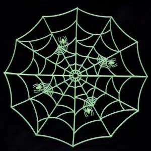 플라스틱 할로윈파티소품 홈파티소품 홈파티 야광거미줄 할로윈파티장식 파티장식 할로윈