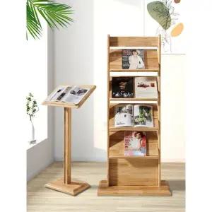 책상과어울리는 문서 수납장 전단지 거치대 꽂이 도서 홍보물 잡지 진열대 z07y