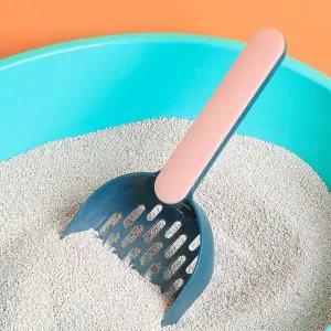 [콩심팥심]고양이 접착식 모래삽+받침대 세트 고양이위생용품 고