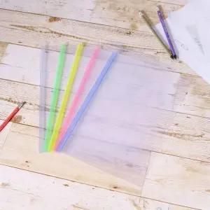 쫄대 클리어파일 10p 세트 A4 쫄대파일 가정통신문정