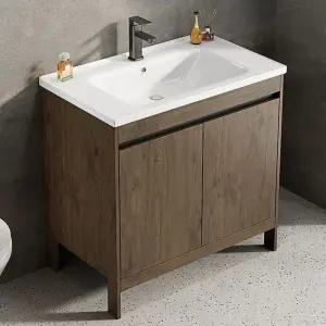 세면대 하부장 욕실 화장실 수납장 카페 스탠드 미니 43x36cm