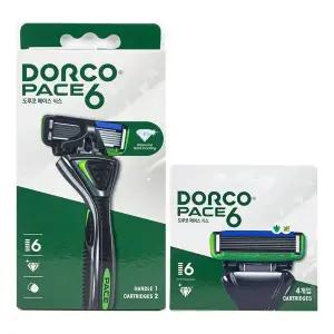 ToB 도루코 페이스 식스 6중날 면도날 6개