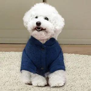 겨울 가디건 반려견옷 XXL 강아지외출복 강아지겨울옷