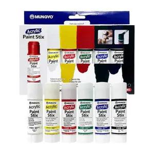 ToB 문교 아크릴 물감스틱 6색 고체물감