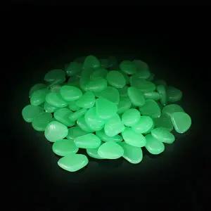샤이닝 야광자갈 200p 그린 정원 어항 야광돌 어항자