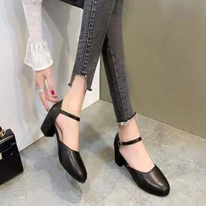 러블리 VY336332 메리제인 플랫슈즈 스트랩 펌프스 하객룩코디