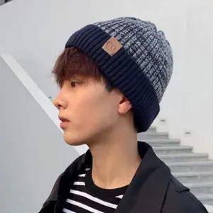 보카시 니트 비니 숏 방한 따뜻한 겨울모자 털모자 니