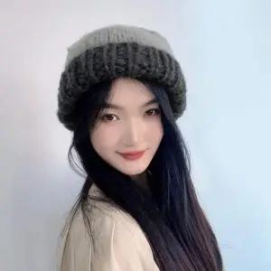 헤이슨 니트 비니 그레이 겨울비니 니트모자 겨울모자