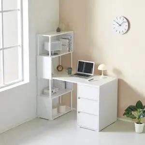 [히트가구] C1351 멀티 1400 책상세트 2colors (착불)