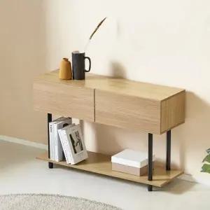 [히트가구] C1361 롱다리 서랍 1000 거실장 2colors (착불)