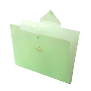 반투명 도큐먼트 파일 3p세트 5칸 그린 화일케이스 서