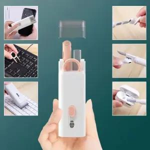 휴대용 클리닝세트 7in1 청소용품 휴대폰액정 이어폰 키보드 틈새청소 키리무버 멀티관리세트