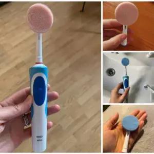 TBZ 전동 칫솔 페이셜 클렌징 브러시 헤드 교체 용