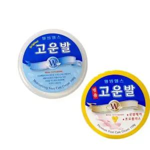 웰빙헬스 고운발 풋크림 뒷꿈치 보습 각질제거