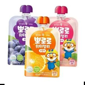 젤리 뽀로로 워터젤리 구성 120ml 3종세트 30개