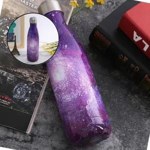 글로 갤럭시 보온병 500ml 퍼플 휴대용보온병 미니보온병