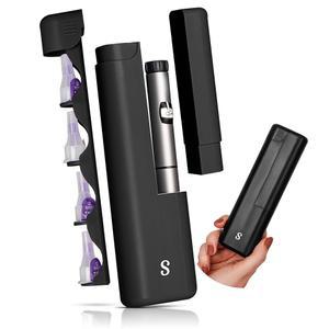 스트로베리 & 코 인슐린 쿨러 여행 컴팩트하고 정리함 승인 TSA 온도 디스펜서 조절 기능 제공 샤프 및 누수 내장 바늘용 보관 케이스 펜 방지 오젬픽,