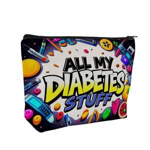 , 의약품 가방, 용품 디자인이 포함된 다용도 보관 파우치, 기능(생일, 졸업, (스타일 선물) 지퍼 크리스마스 화이트 케이스, 캔버스 H) ZOCIGIFTS