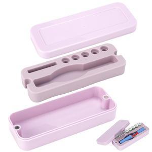 문자로 윅펜용 LUVCOSY 여행용 케이스 핏, 홀더가 정리하세요 바늘 전용) 케이스, 보관 함께 위해 사용을 일상적인 (케이스 주사 용품을 있는