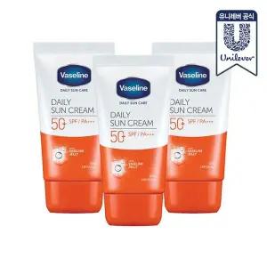 [바세린] 데일리 선크림 50ml 3개 SPF50+ PA+++[35156341]