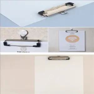 생활모아 반투명 클립보드 A4 집게화일